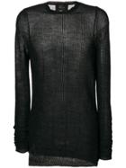 Lost & Found Ria Dunn Classic Fitted Sweater - Black