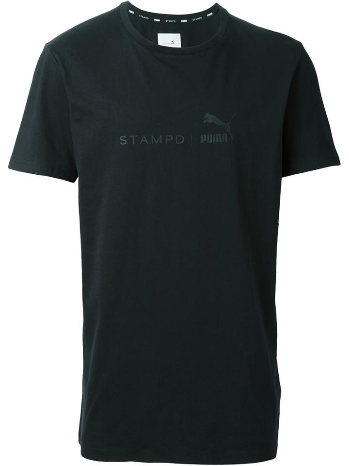 Stampd Logo Print T-shirt, Men's, Size: Xl, Black, Cotton