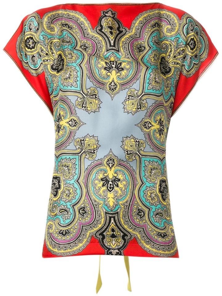Etro Baroque Print Top - Multicolour