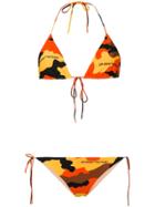 Off-white Camouflage Bikini - Orange