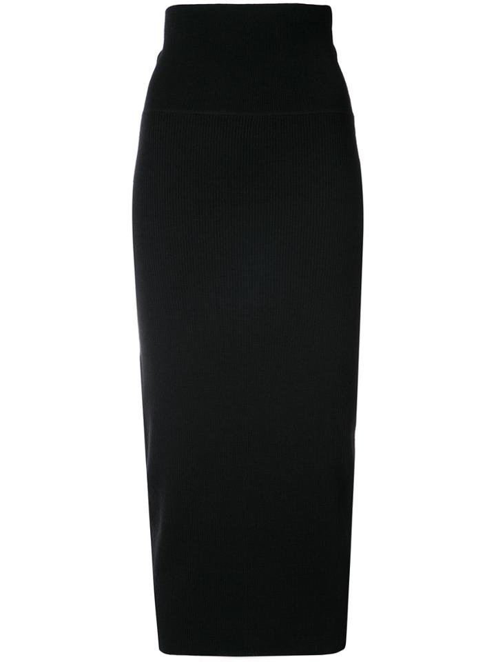 Tome Midi Pencil Skirt - Black