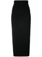 Tome Midi Pencil Skirt - Black