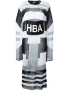Hood By Air Logo Print Knit Dress