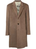 President's Classic Single-breasted Coat - Nude & Neutrals