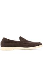 Andrea Ventura Sailor Style Loafers - Brown