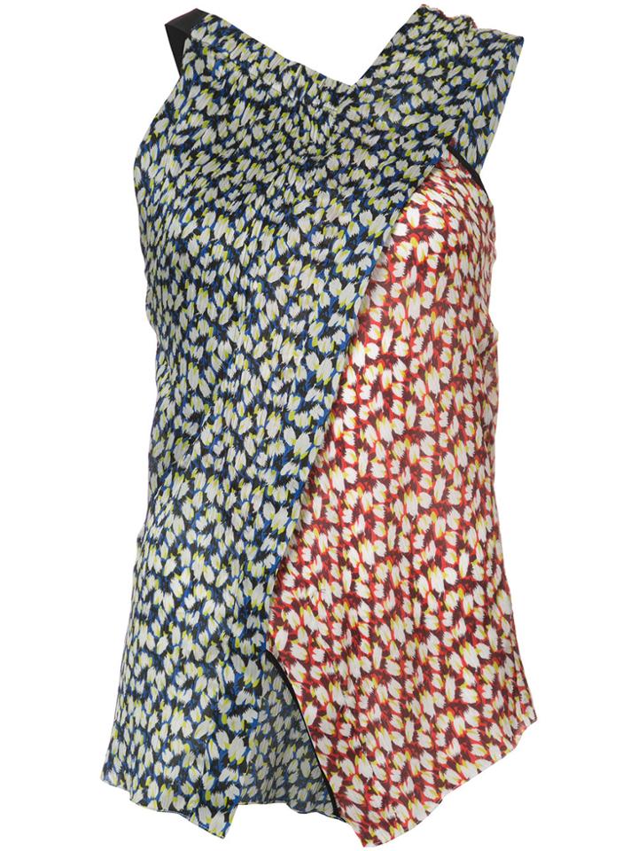 Jason Wu Wrap Tank Top - Blue