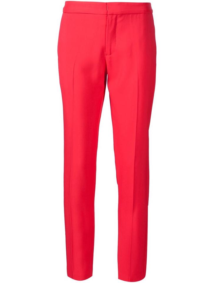 Creatures Of The Wind 'pavo' Trousers, Women's, Size: 2, Red, Viscose