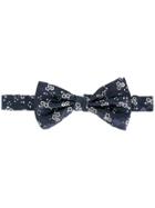 Canali Floral Bow Tie - Blue