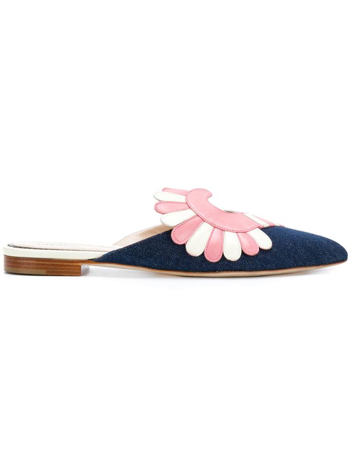 Paula Cademartori Flower Denim - Blue