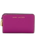 Marc Jacobs The Grind Compact Continental Wallet - Pink & Purple