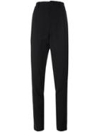 Anthony Vaccarello Classic Tapered Trousers - Black