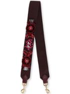 Anya Hindmarch Space Invaders Shoulder Strap - Red