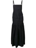 Brock Collection Smocked Maxi Dress - Black