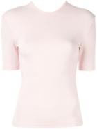 Christopher Esber Reversible Open Twist T-shirt - Pink
