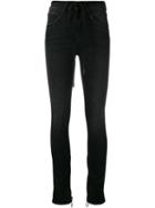 Off-white - High Waisted Skinny Jeans - Women - Cotton/spandex/elastane - 30, Women's, Black, Cotton/spandex/elastane