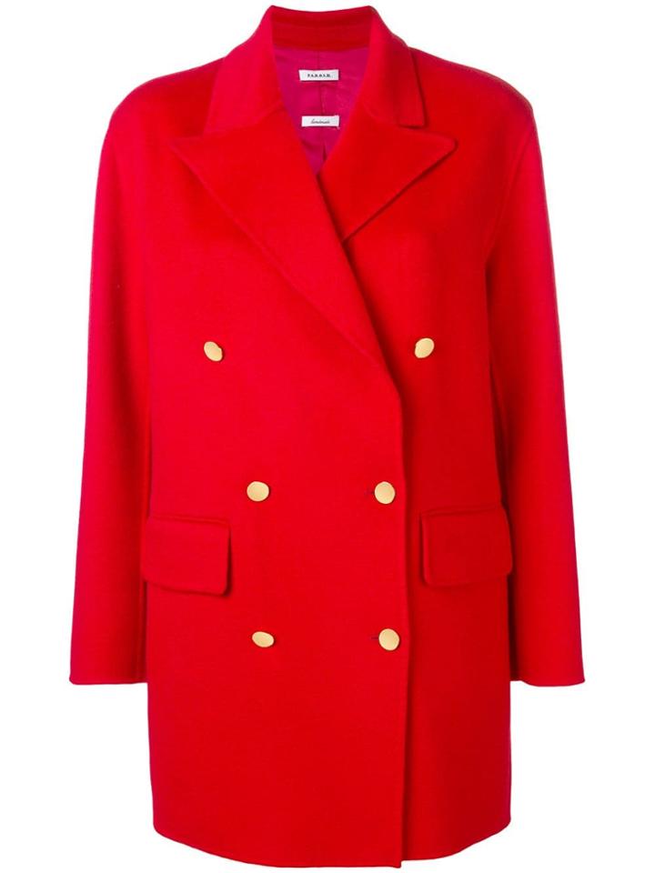 P.a.r.o.s.h. Lottie Coat - Red