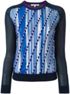 Carven Front Print Sweater