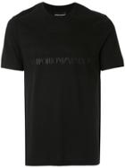 Emporio Armani Camiseta Logo - Black