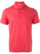 Moncler Classic Polo Shirt, Men's, Size: Xxl, Red, Cotton