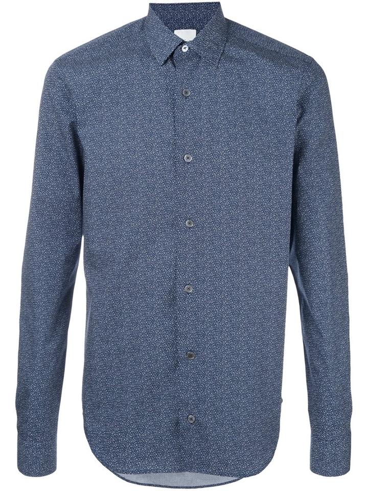 Paul Smith Classic Shirt, Men's, Size: 42, Blue, Cotton