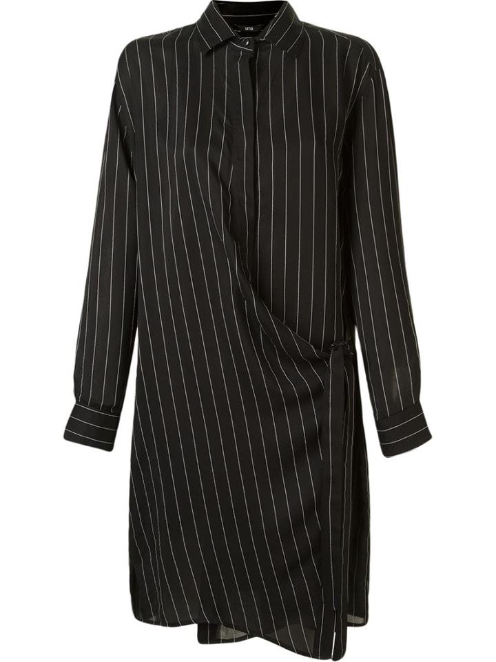 Uma Raquel Davidowicz Video Shirt Dress, Women's, Size: 44, Black, Modal/spandex/elastane/silk/polyester