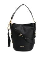 Michael Michael Kors Logo Bucket Bag - Black
