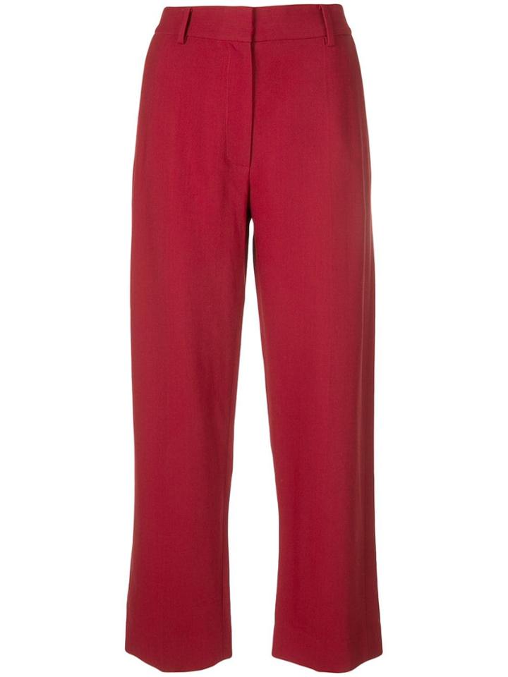 Khaite Wide Leg Tailored Trousers