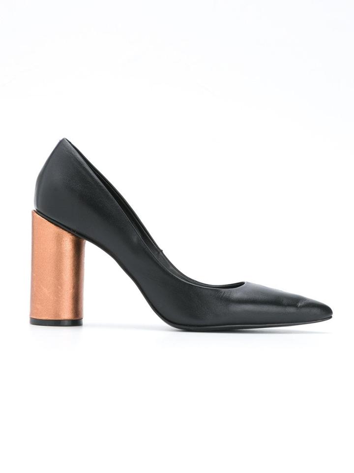 Reinaldo Lourenço Leather Pumps - Black