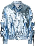 Yoshiokubo Solar Slit Blouson - Blue