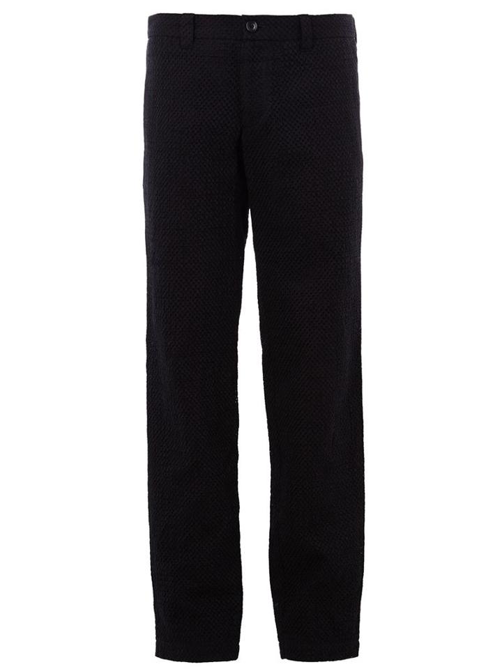 Blue Blue Japan Textured Trousers, Men's, Size: Xl, Cupro/cotton