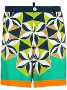 Dsquared2 Retro Printed Shorts - Multicolour