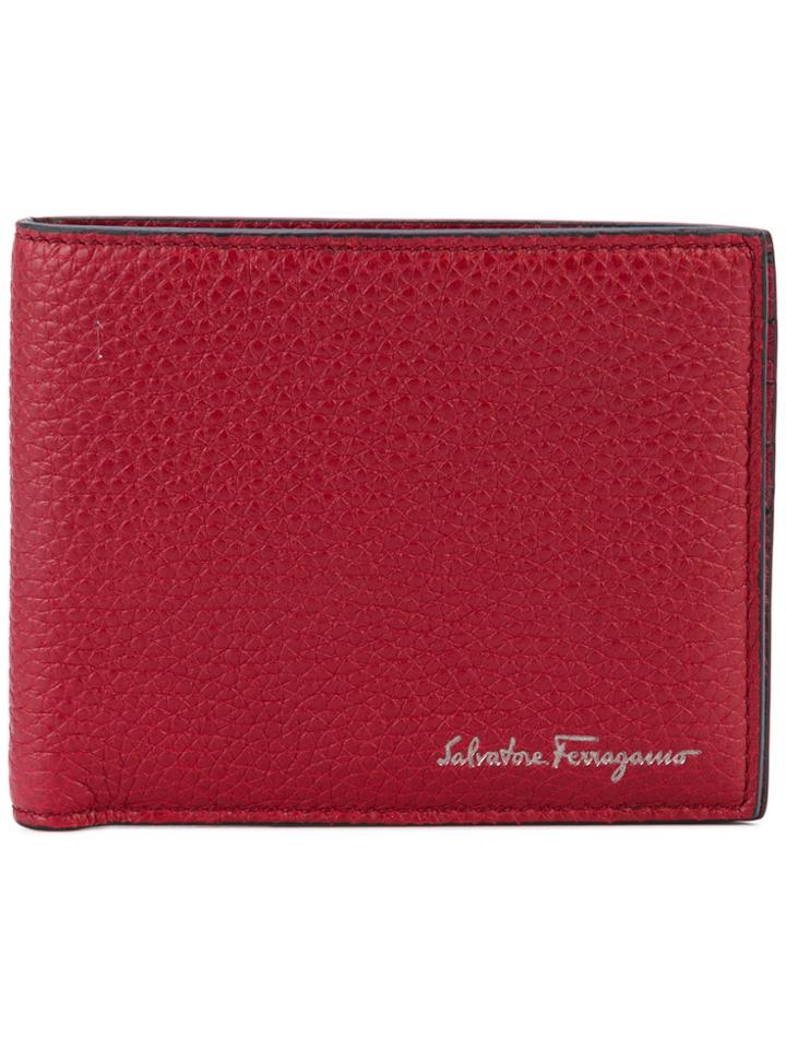 Salvatore Ferragamo Classic Billfold Wallet - Red