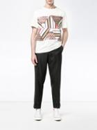 Missoni - Print And Stitch T-shirt - Men - Cotton - L, White, Cotton
