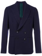 Paul Smith Double Breasted Blazer, Men's, Size: 50, Blue, Cupro/wool