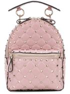 Valentino Valentino Garavani Rockstud Spike Mini Backpack - Pink &