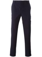 Prada Skinny Trousers, Men's, Size: 50, Blue, Cotton/polyester