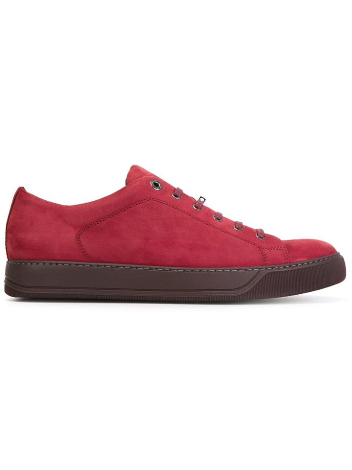 Lanvin Lo-top Sneakers - Red