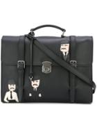 Dolce & Gabbana Sicilian Men Patch Messenger Bag