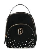Liu Jo Pearl Studded Backpack - Black