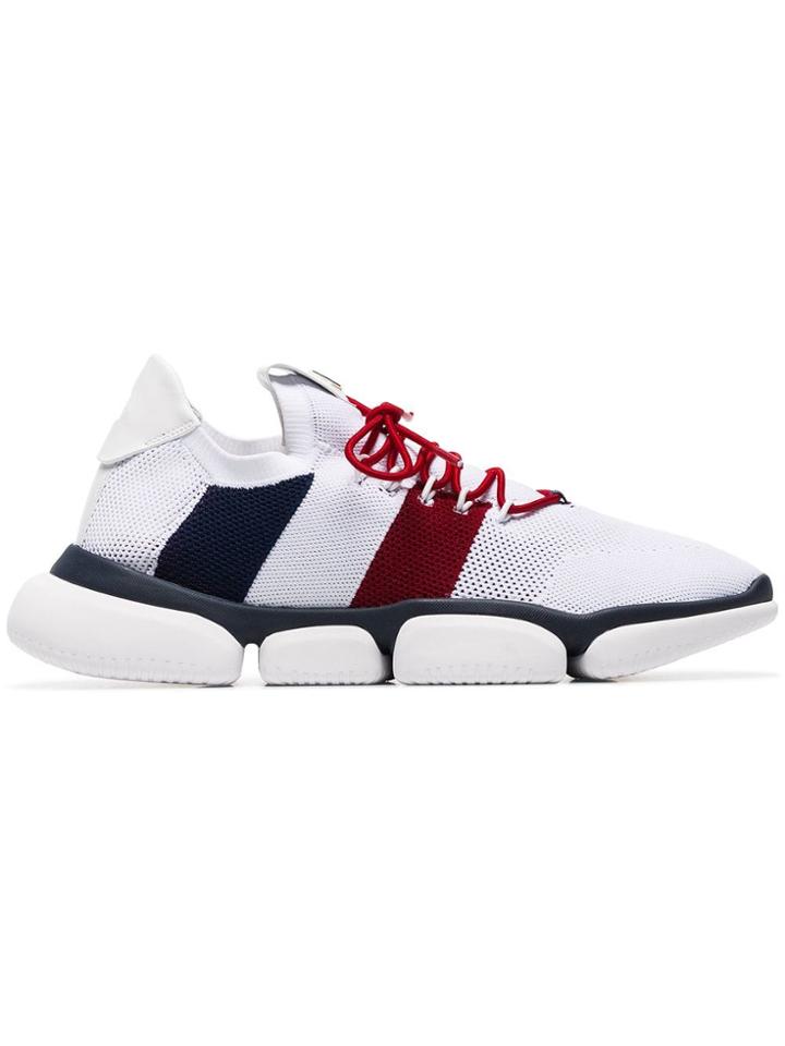 Moncler Bubble Sole Mesh Sneakers - White