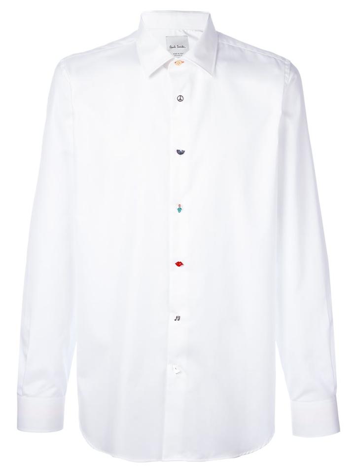 Paul Smith Mixed Button Shirt