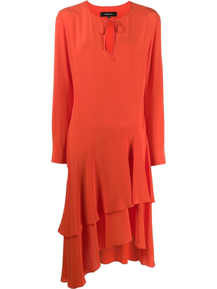 Barbara Bui Layered Day Dress - Orange
