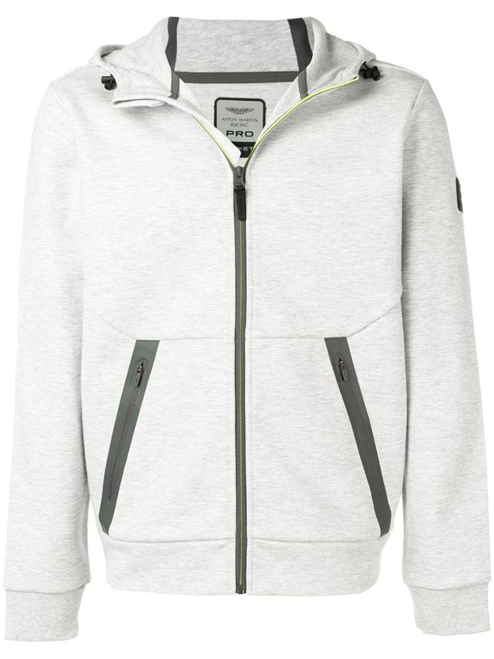 Hackett Racing Pro Hoodie - Grey