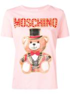 Moschino Teddy Circus T-shirt - Pink