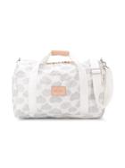 Moumout Cloud Print Duffle Bag - White