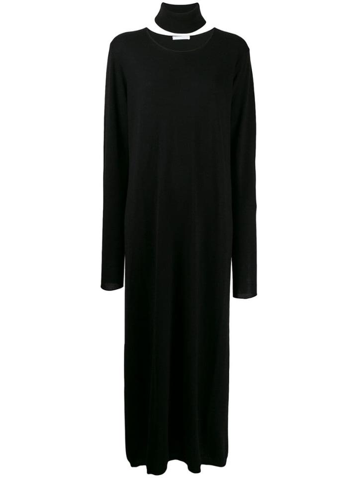Société Anonyme Long-sleeved Maxi Dress - Black