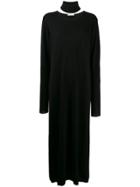 Société Anonyme Long-sleeved Maxi Dress - Black