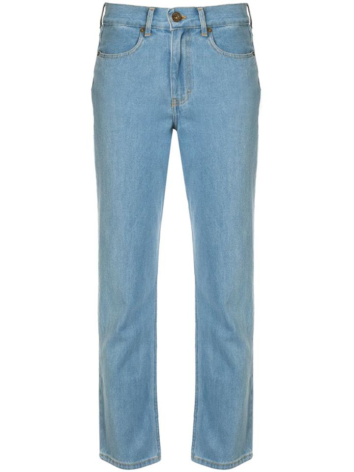 Nanushka 80's Wash Skinny Jeans - Blue