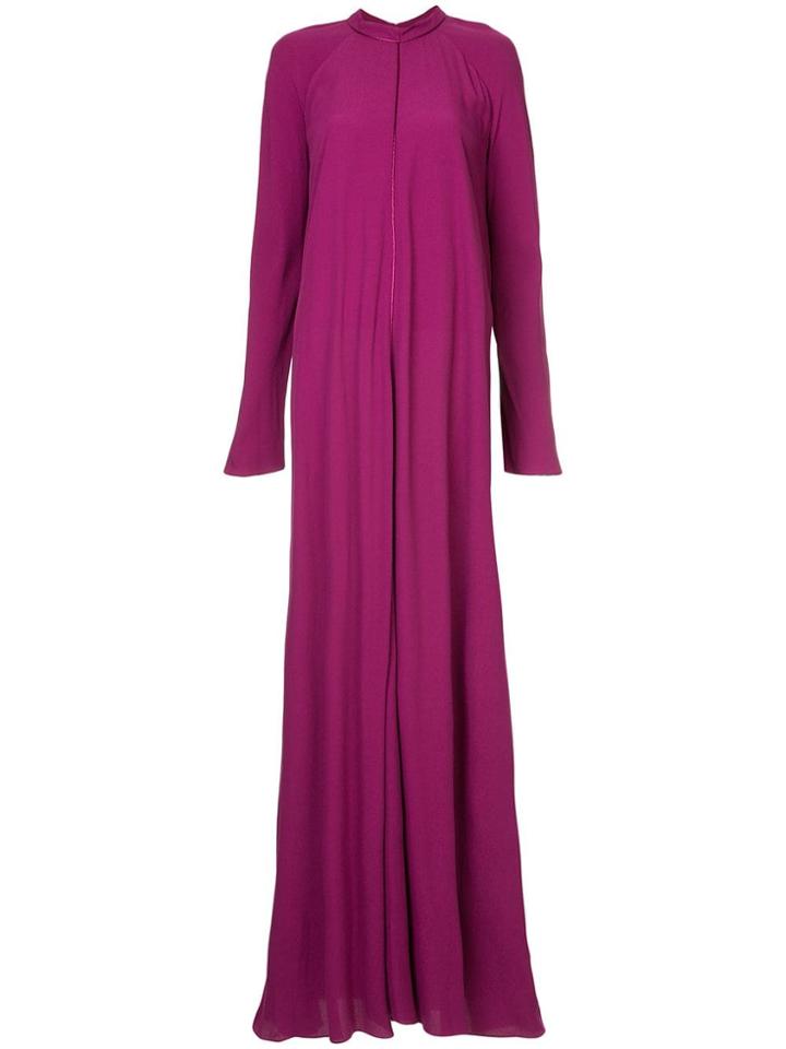 Layeur Barbara Draped Maxi Dress - Purple
