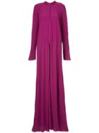 Layeur Barbara Draped Maxi Dress - Purple